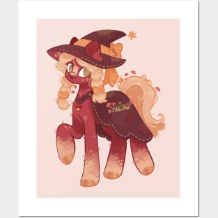 Mushroom Witch Pony Posters and Art